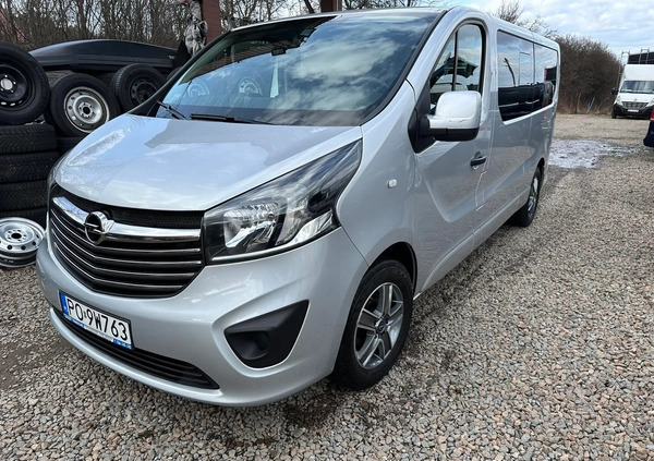 Opel Vivaro cena 74900 przebieg: 188000, rok produkcji 2017 z Koszalin małe 781